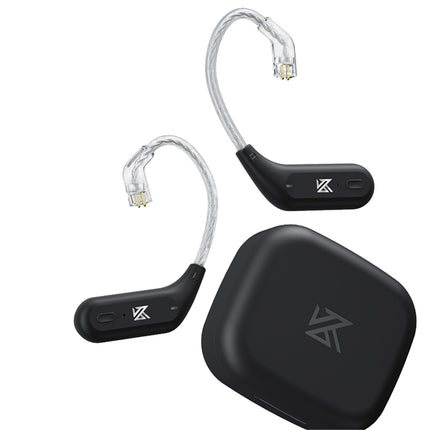 YINYOO KZ AZ09 Bluetooth 5.4 uuenduskaabel, KZ ZS10 PRO traadita adapteri C-tihvtid ZSN PRO/ZSN PRO-X/zs12 pro x/ZS10 PRO X/EDX PRO/ZAR/AS16 PRO/PR2/ZS10 PRO 2/DQS/C10/CRA cca jaoks (C-tihvtid, must)
