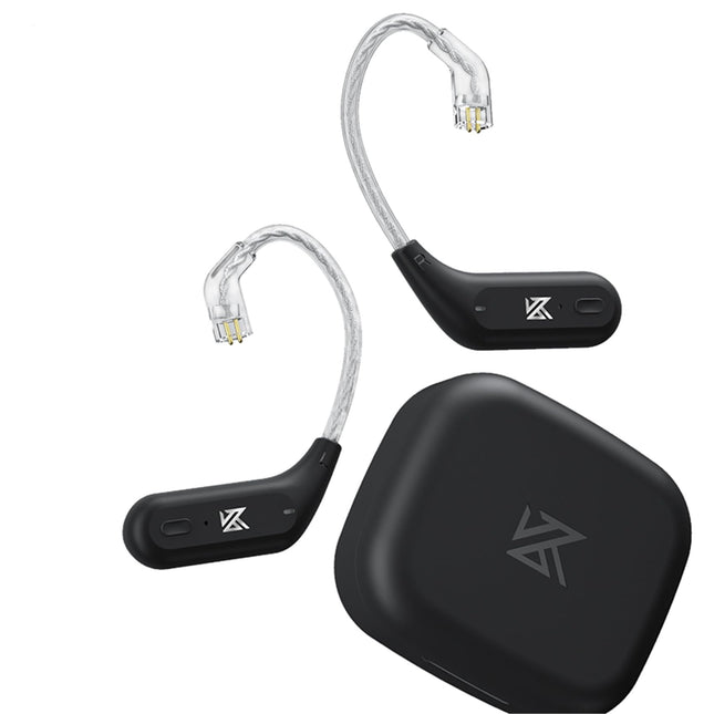 YINYOO KZ AZ09 Bluetooth 5.4 uuenduskaabel, KZ ZS10 PRO traadita adapteri C-tihvtid ZSN PRO/ZSN PRO-X/zs12 pro x/ZS10 PRO X/EDX PRO/ZAR/AS16 PRO/PR2/ZS10 PRO 2/DQS/C10/CRA cca jaoks (C-tihvtid, must)