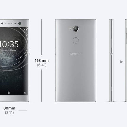 Sony Xperia XA2 Ultra nutitelefon (15,2 cm (6 tolli) Full HD ekraan, 32 GB salvestusruum, 4 GB RAM, Android 8.0) must - saksa versioon