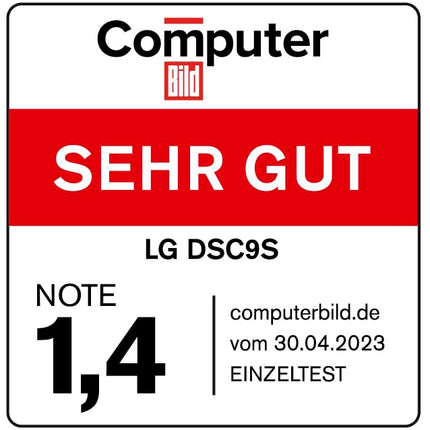 LG DSC9S 3.1.3 heliriba (400W) juhtmevaba subwooferiga (Dolby Atmos, HDMI, Bluetooth), must [mudeliaasta 2023]