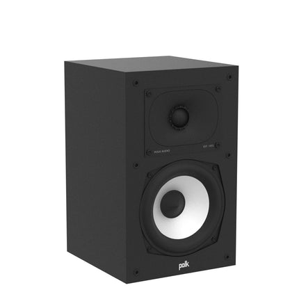 Polk Audio Monitor XT20 riiulikõlarid, stereokõlarid, ruumilise heli kõlarid, kõrglahutusega sertifitseeritud, Dolby Atmos ja DTS:X ühilduv, HiFi ja kodukino kõlarid (paar), must