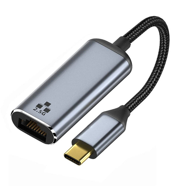 NFHK USB-C Type-C USB 3.1 kuni 2500 Mbps 2.5 Gbps GBE gigabitise Etherneti võrgu LAN-kaabliadapter sülearvutile