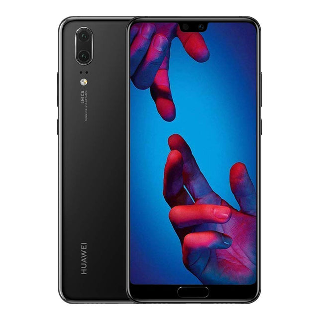 HUAWEI P20 128GB/4GB ühe SIM-kaardiga nutitelefon - must (Ühendkuningriigi versioon)