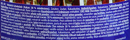 Riegeleini šokolaadist jõuluvana piimašokolaadist – 58 šokolaadist jõuluvana (14 g igaüks) – Sertifitseeritud õiglase kaubanduse jõuluvanad – Ideaalne advendikalendri täidiseks ja püha Nikolause puhul