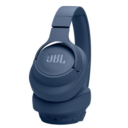 JBL Tune 770 NC – Juhtmevabad kõrvaklapid adaptiivse mürasummutusega ja kokkupandava disainiga – Kuni 70 tundi aku tööaega kiirlaadimisega – Sinine