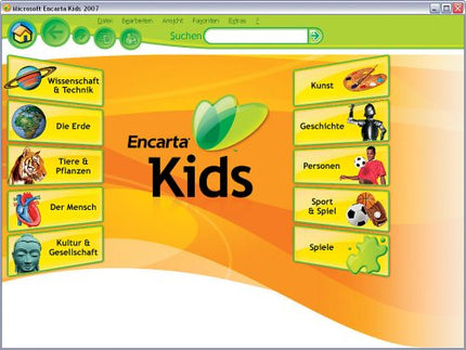 Microsoft Encarta 2007 Premium (+ Encarta Kids)