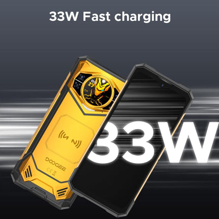 DOOGEE S200 X 5G lukustamata telefon (2025), 32GB + 512GB, 10100mAh/33W, vastupidav 4G nutitelefon ilma lepinguta, 100MP + 20MP (öönägemine) + 20MP, Android 14, 6,72-tolline AMOLED FHD+, NFC (roheline)