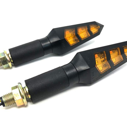 Alchemy Parts mootorratta LED suunatuled - väga eredad - homologeeritud/E-heakskiiduga 1 paar