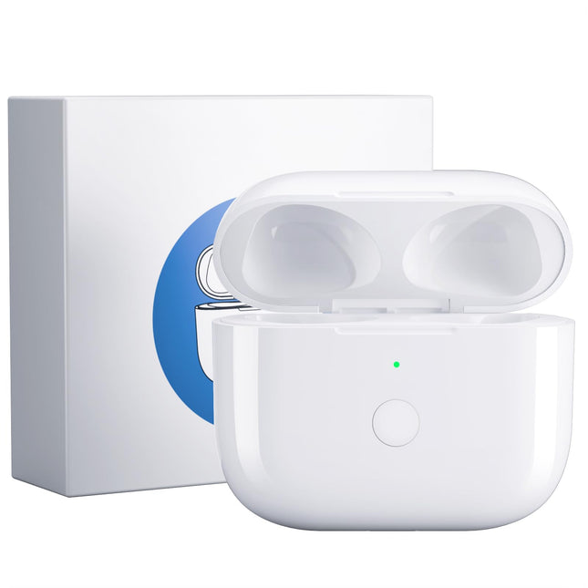 Uluck Wireless Charging Case Compatible with Air-Pods Pro 1 and Air-Pods Pro 2, Wireless Charging Case Original Replacement, Bluetooth Pairing Sync Button