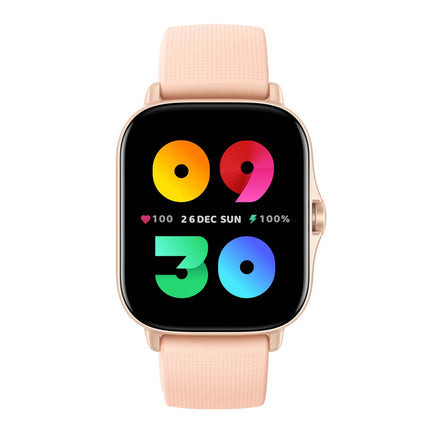 [2022. aasta versioon] Amazfit GTS 2 43 mm nutikell AMOLED alati sisse lülitatud ekraaniga, Bluetooth-kõnede, 3 GB muusikasalvestusruumiga, spordikell 90 spordirežiimiga, pulsi ja SpO2 jälgimine, töötab Alexa ja GPS-iga