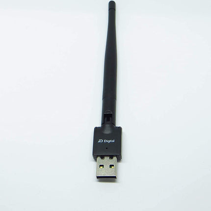 DM-Digital Media Tek MT7601 WLAN-i dongli adapter, USB WiFi, 2 dB, USB 2.0, arvuti, sülearvuti, dekoodri, vastuvõtja, DVB ja teleri digiboksi jaoks