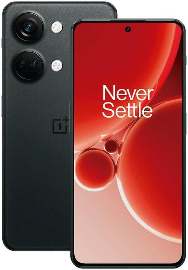 OnePlus Nord 3 5G - 8 GB RAM 128 GB SIM-kaardita nutitelefon 50 MP kolmekordse kaameraga + OIS - 2-aastane tootjagarantii - Tempest Grey