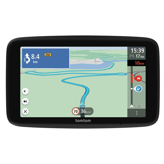 TomTom GO Classic Lite auto navigatsioonisüsteem (6-tolline, TomTom Traffic, Euroopa kaardiuuendused kaasas, uuendused WiFi kaudu, integreeritud, pööratav kinnitus)