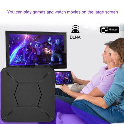 BOXPUT Q5 teleriboks, Android 10.0 süsteem, Allwinner H313 kiip, BT5.2 kahekordne WiFi 2.4G/5G, 4-tuumaline 4K dekodeeriv teleriboks, 2 GB RAM, 8 GB ROM ja 100M LAN Enternet nutikas Androidi boks hääljuhtimisega BT puldiga