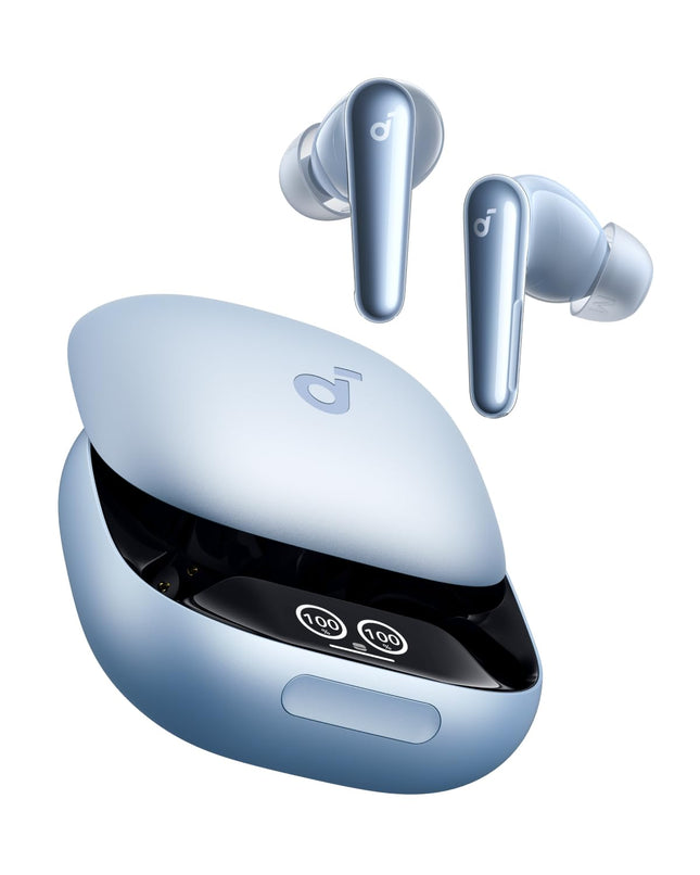 Ankeri Soundcore Liberty 4 Pro, juhtmevabad mürasummutavad kõrvaklapid, 7 anduriga kõrvaklapid, reaalajas ANC, 2x kiirlaadimine, stuudiokvaliteediga Hi-Fi muusika, selged kõned 6 mikrofoni ja tehisintellektiga
