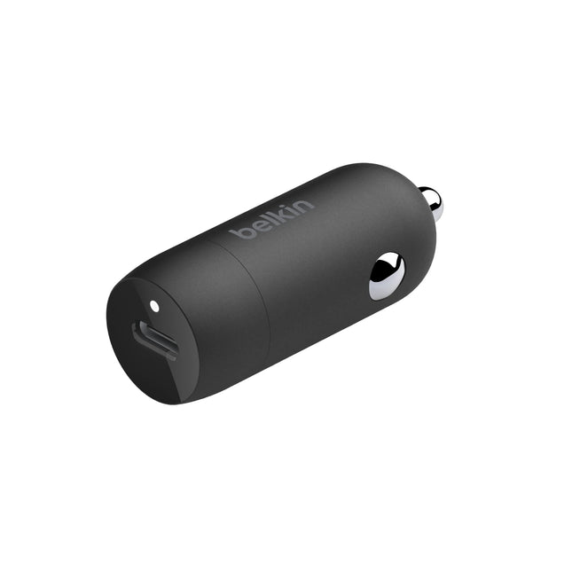 Belkin BoostCharge 30W auto kiirlaadija, sigaretisüütaja USB, kompaktne mudel USB-C toitepordiga, ühildub iPhone 16, Galaxy S24, iPadi, Google Pixeli, iPad Pro, Airi ja teistega