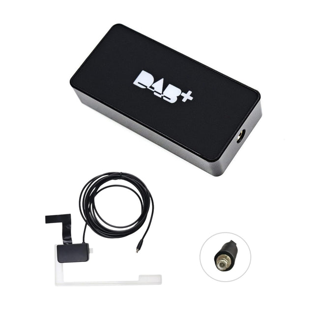 Epronic DAB/DAB+ raadiovastuvõtja Androidi autoraadiole, digitaalne DAB autoraadio adapter, USB-dongel, DAB-adapter antenniga, DAB-tuuner autole