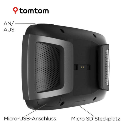 Tomtom Motorcycle Navi Rider 500 (4,3-tolline, käänulised ja mägised marsruudid spetsiaalselt mootorratastele, liiklusummikute vältimine tänu Tomtom Trafficule, mootorrattahoidik, uuendused WiFi kaudu) must, 16 GB