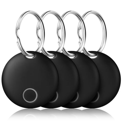 Ainiv Smart Tag Pro, 4-osaline võtmeleidja, kohvri jälgija, mis ühildub Apple Find My? rakendusega (ainult iOS), kadumisvastane Bluetooth-võtmeleidja pagasi/kottide jaoks, vahetatav aku, IP67 veekindel