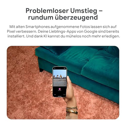 Google Pixel 9 Pro XL – Androidi nutitelefon Gemini mudeliga, SIM-kaardita, kolmekordse tagakaamerasüsteemiga, 24-tunnise akueaga ja 6,8-tollise Super Actua ekraaniga – Obsidian, 128 GB