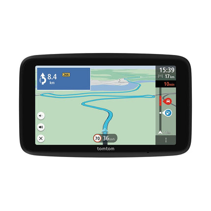 TomTom GO Classic Lite auto navigatsioonisüsteem (5-tolline, TomTom Traffic, Euroopa kaardiuuendused kaasas, uuendused WiFi kaudu, integreeritud, pööratav kinnitus)