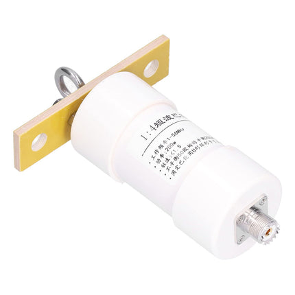 Eujgoov 1:4 balun, 200W 50Ω-200Ω ABS materjalist, sobib 1-56MHz Wintoni lühilaineantennile