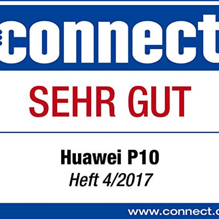 Huawei P10 nutitelefon (12,95 cm (5,1 tolli) puutetundlik ekraan, 64 GB sisemälu, Android 7.0) ÜKS SIM-kaart, grafiitmust