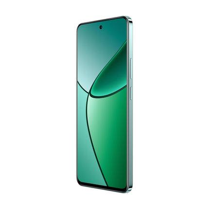 Realme 12+ 5G nutitelefon 8+256 GB NFC-ga, Sony LYT-600 OIS portreekaamera, Dimensity 7050 5G kiibistik, 120Hz AMOLED ekraan, Rainwater Smart Touch, 67W SUPERVOOC laadimine, Pioneer Green (adapterit pole)