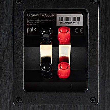 Polk Audio Signature S50E põrandakõlar, HiFi kõlar muusika ja kodukino heli jaoks, passiivne täisribakõlar, 20-150 vatti, 8 oomi, kõrgresolutsioon, 42Hz-40kHz (tükk)