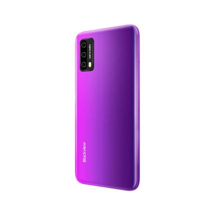 Blackview A 90 - õhuke ja kerge nutitelefon - kahe SIM-kaardiga telefon - 4 GB RAM + 64 GB ROM - 185 g kerge - Android 11 - kaasahaarav mängimine kiire RAM-iga - Euroopa versioon - lilla