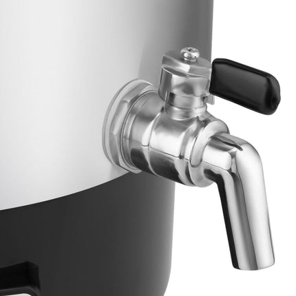 BIELMEIER hõõgveinimasin, uue disainiga, roostevabast terasest, 1800 W, 29 liitrit, roostevabast terasest kraan 1/2" BHG 690.2. Valmistatud Saksamaal.