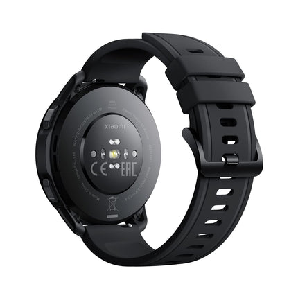 Xiaomi Watch S1 Active Smartwatch (1.43" AMOLED HD; 117 training modes; SpO2, heart rate &amp; sleep monitoring; Bluetooth; NFC; GPS, 5 ATM, up to 12 days battery life, Alexa) Black, XM100024