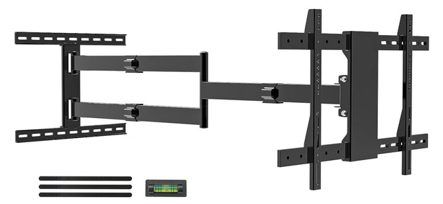 Teleri seinakinnitus, pöörlev, 1200 mm ekstra pika liigendvarrega, seinakinnitus 37–75-tollistele LCD/LED/OLED-teleritele, kallutatav, pööratav ja pööratav, MAX VESA 600x400 mm, kuni 45 kg