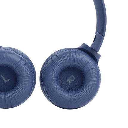 JBL Tune 510 BT – Bluetooth-kõrvaklapid – sinised – kokkupandavad kõrvaklapid käed-vabad funktsiooniga – ühildub häälassistentidega – pikk aku tööiga kuni 40 tundi