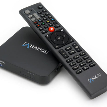 [Test VÄGA HEA *] Anadol IP8 4K UHD nutiteleri karp kahe tarkvaravalikuga: OS-i ja E2 Linuxi määratlemine - satelliit-IP-teleri vastuvõtja teleri, meediateegi, YouTube'i ja internetiraadio jaoks.