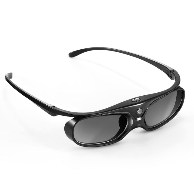 Wowlela 3D-prillid, laetavad 3D-aktiivkatikuga prillid kõigile DLP Link 3D-projektoritele, aktiivkatikuga 3D DLP Link laetavad 3D-prillid, mis ühilduvad BenQ, Optoma ja Viewsonic DLP-projektoritega