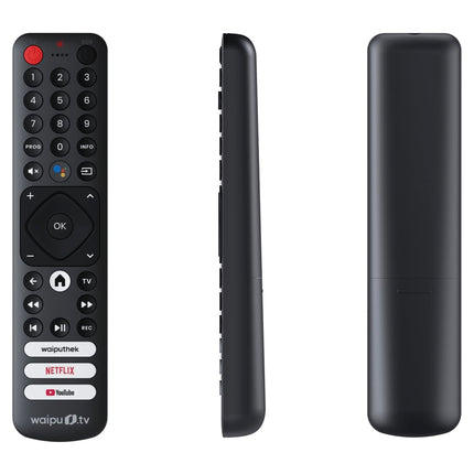 waipu.tv remote control with quick-access buttons for waipu.tv 4K Stick (spare part)