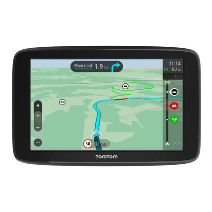 Tomtom GO Classic navigatsiooniseade (6 tolli, liiklusummikute vältimine tänu Tomtom Trafficule, Euroopa uuendused, uuendused WiFi kaudu)