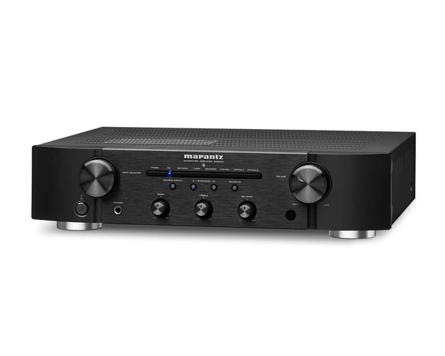 Marantz PM6007 HiFi Amplifier, Stereo Amplifier, 2x60W, Optical Input, Phono Input, Subwoofer Output, Black