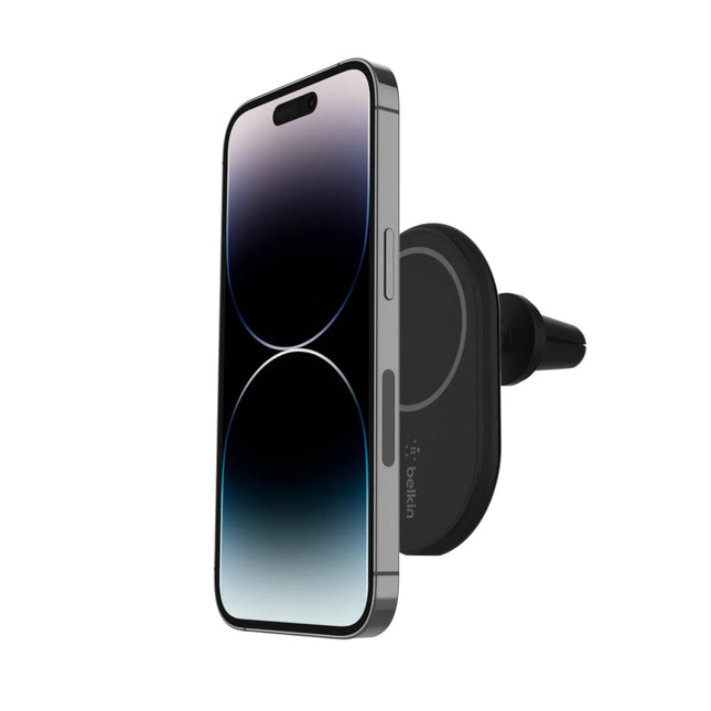 Belkin BoostCharge juhtmevaba magnetiline autotelefonihoidik, autolaadija, ühildub MagSafe-toega iPhone 16, iPhone 15, iPhone 14, iPhone 13, iPhone 12-ga (kaabel kaasas)