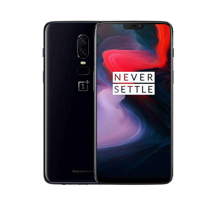 OnePlus 6 smartphone (15.95 cm (6.28 inch) 19:9 touch display, 128 GB internal storage, Android 8.1 Oreo / Oxygen OS 5.1), Mirror Black