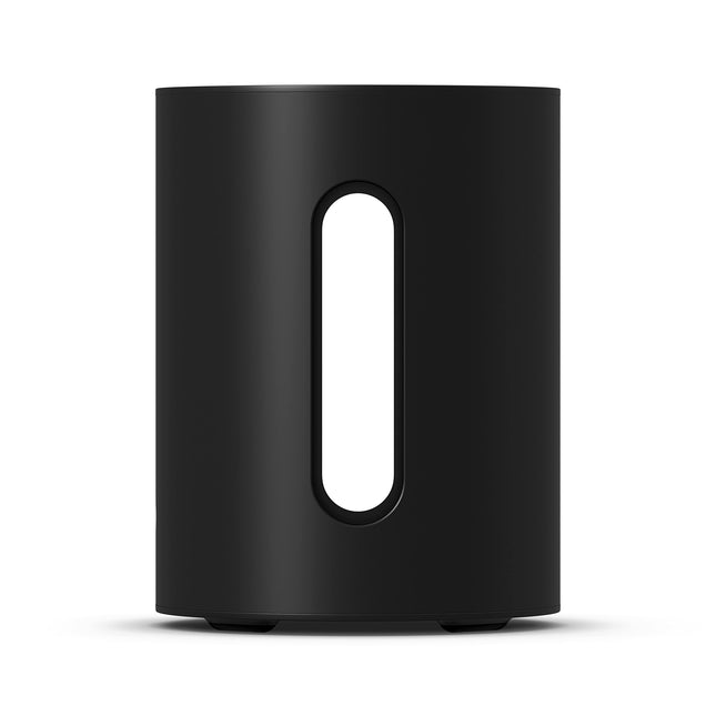 Sonos Sub Mini kompaktne subwoofer, muljetavaldav bass, tasakaalustatud heli, reguleeritav ekvalaiser, 2 D-klassi võimendit, Trueplay - must.