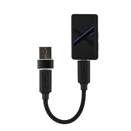 Linsoul SIMGOT DEW4X kaasaskantav kõrvamonitori võimendi, HiFi kõrvaklappide stereo USB DAC kahekordse C43198 DAC kiibiga, 384 kHz/32 bit, pisike helivõimendi
