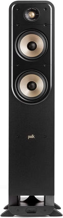Polk Audio Signature Elite ES55 kõrgresolutsiooniga HiFi põrandakõlar kodukinole, Hi-Res sertifitseeritud, ühildub Dolby Atmose ja DTS:X-ga (1 tk), must, SIGS55ELBK