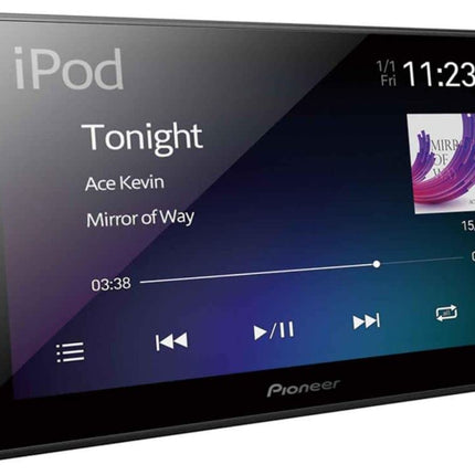 Pioneer SPH-DA160DAB, 6,8-tolline 2DIN meediavastuvõtja Apple CarPlay, Android Auto, DAB+ ja Bluetoothiga