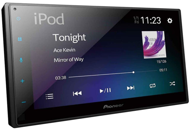 Pioneer SPH-DA160DAB, 6,8-tolline 2DIN meediavastuvõtja Apple CarPlay, Android Auto, DAB+ ja Bluetoothiga