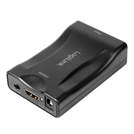 LogiLink CV0160 - Videomuundur, Scart (emane) - HDMI (emane), Full HD kuni FHD 1080p, must