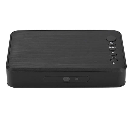 ASHATA HDMI 1080P HD audio- ja videopleier HD videopleier Multimeediapleier IR-kaugjuhtimispuldiga, toetab USB-draivi, mobiilset kõvaketast, SD-kaarti, 2,5-tollist mobiilset kõvaketast (3,5)