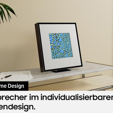 Samsung Music Frame HW-LS60D teleritele mõeldud heliriba, pildiraami stiilis Music Frame'i disain, Bluetooth-kõlar suure optimaalse kõlaripunktiga, juhtmevaba voogedastus [2024]