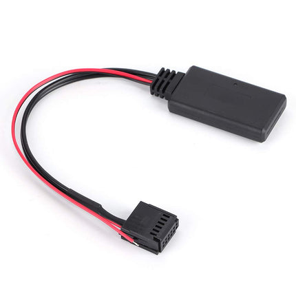 Qiilu auto Bluetooth-audioadapter, Bluetooth-moodul AUX-sisendiga AUX-IN-kaabliga traadita audioadapter sobib 6000 CD-le